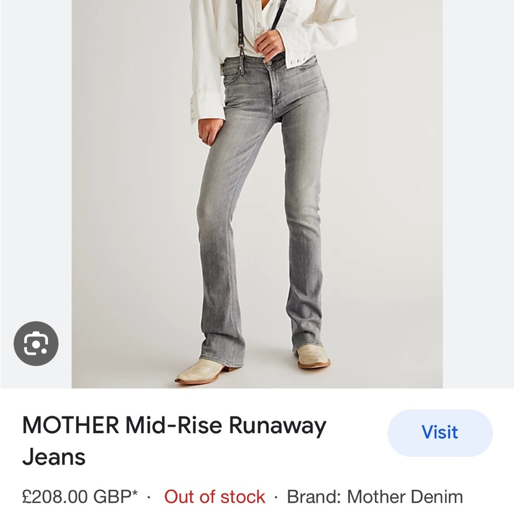 NWOT mother jeans. Mid/low rise. Unworn